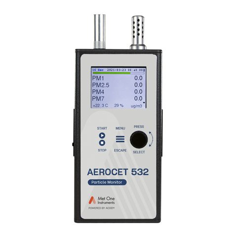 Acoem Aerocet 532 handheld particle monitor