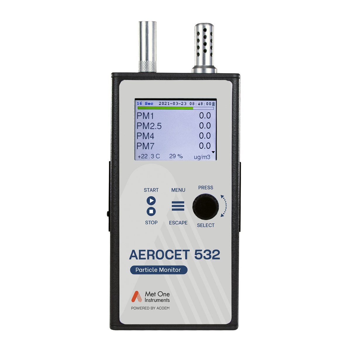 Acoem Aerocet 532 handheld particle monitor