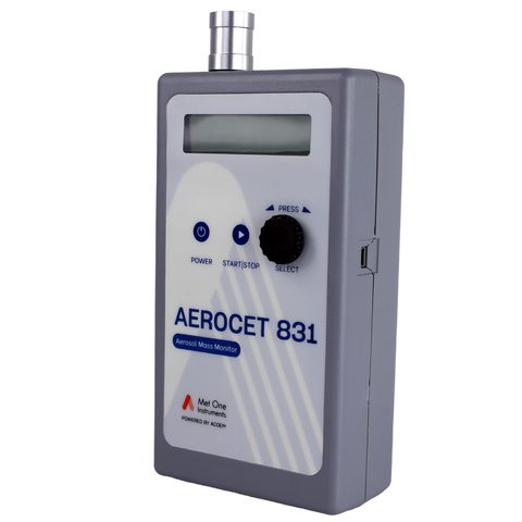 Aerocet 831 three-quarter view with sample inlet