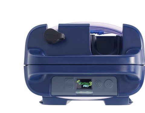 Casella Vortex3 colour OLED display and four-button keypad